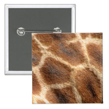Helaines Giraffen-Muster Button