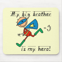 Held-Bruder-T-Shirts und Geschenke Mousepads