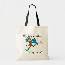 Held-Bruder-T-Shirts und Geschenke Tasche
