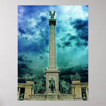 Held-quadratische Spalte, Budapest (2) Posterdruck