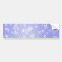 HELLBLAUE SCHNEEFLOCKEN Snowflakes-on-blue-light16 Autosticker