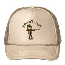 Helle Mädchen-Jagd Trucker Cap