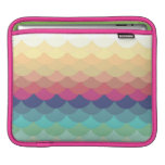 Heller Kamm-Muschel-Sommer-Muster iPad Fall Sleeves Für iPads