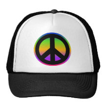 Heller Regenbogen Mützen
