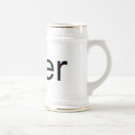 Helvetica gegen arial Bier Stein Teetassen