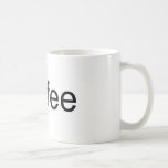 Helvetica gegen arial Kaffeetasse