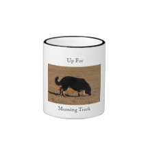 Herauf für Morgen-Bahn Kaffeetasse