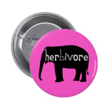 Herbivore - Elefant - Rosa Button