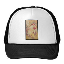 Herbst Alphonse Mucha Automne Kultkappe