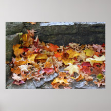 Herbst-Blätter Plakatdrucke