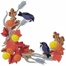HerbstChickadees Bestickte Polos