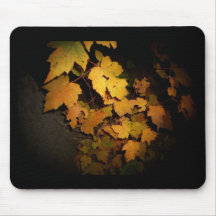 Herbstlaub Mousepad