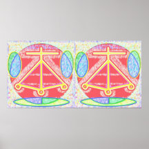 HERD: Karuna Reiki Dekorationen Kunst-n Plakat