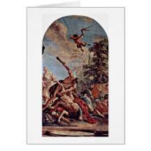 Herkules, der durch Sebastiano Ricci kämpft Karten