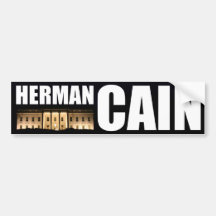 Herman Kain für Präsidenten Autosticker