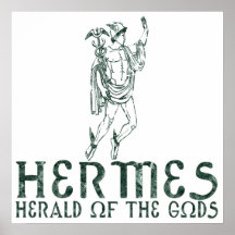 Hermes Posterdruck