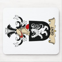 Herr-Familienwappen Mousepads