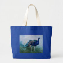 Herr Peacock Bag Einkaufstasche