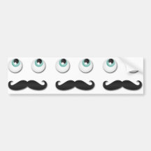 Herr stache auto aufkleber