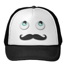 Herr stache trucker mütze