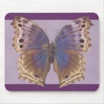 Herrlicher lila Schmetterling Mauspads