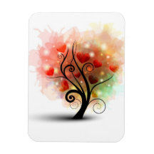 Herz-Baum-Prämien-Magnet
