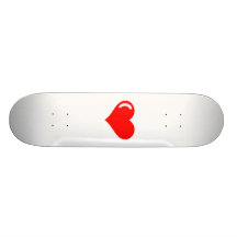 Herz Bedrucktes Skateboard