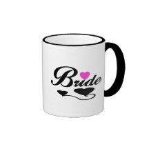 Herz-Braut-T-Shirts und Geschenke Tasse