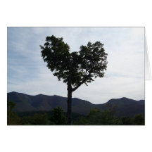 Herz des New Hampshire Grußkarten