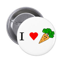 Herz I Karotten Buttons