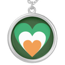 Herz Irland heart Ireland Selbst Gestaltete Halskette