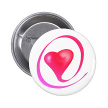 Herz-Kreisknopf Buttons