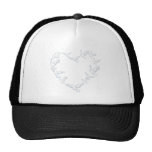 Herz-Taube Baseballcaps