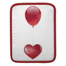 Herz und Ballon Sleeve Für iPads