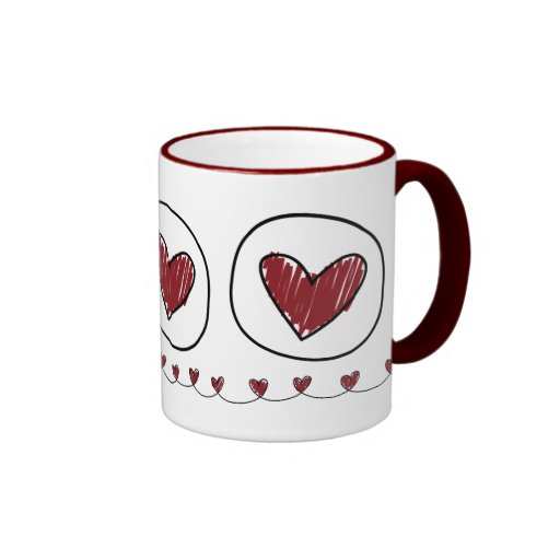 Herzbecher Tasse