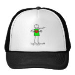 Herzkrankenschwester-Geschenk-Stock-Personen-Entwu Retromützen