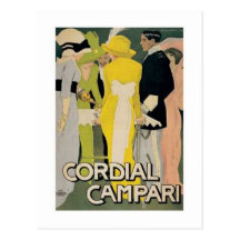 Herzlicher Campari 2 Postkarte