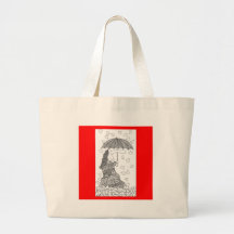 Herzregenschirm Tragetaschen