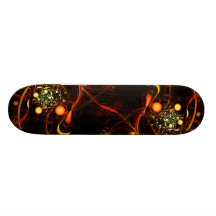Herzschlag-abstrakter KunstSkateboard Skateboard Brett