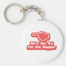 Hes das DJ Im der Rapper Schlüsselanhänger