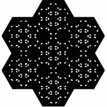 Hexagon-Magnet-Foto-Skulptur foto-skulpturen