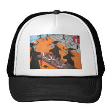 Hexe-Erntedank-Abendessen Baseballcap