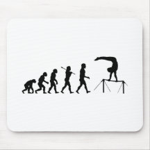 High Bar Gymnastics Evolution Sports Mouse Pad
