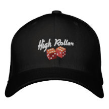 High Roller Bestickte Baseballmütze