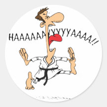 Hiiiiyaah Sticker