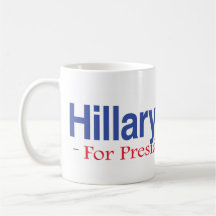 Hillary Clinton für Präsidenten 2008 Becher Teetasse