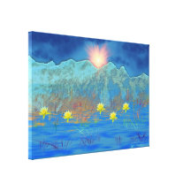 Himalaya3 dehnte Leinwand-Druck aus Gespannte Galerie Drucke