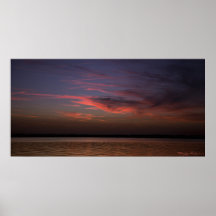 Himmel-Feuer Plakatdruck