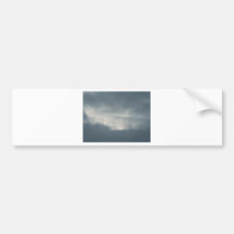 Himmel mit Wolken Auto Sticker