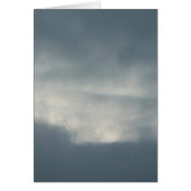 Himmel mit Wolken Karte
